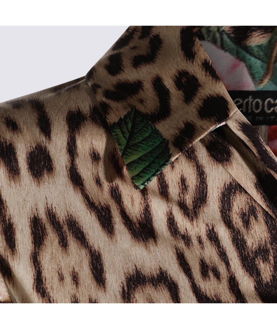 ROBERTO CAVALLI Мульти вискозная рубашка, фото 3