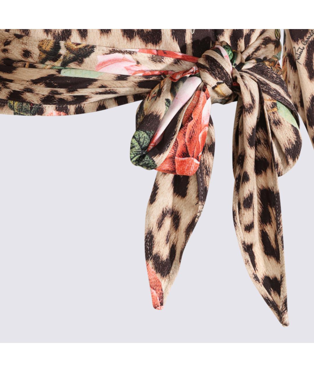 ROBERTO CAVALLI Мульти вискозная рубашка, фото 4