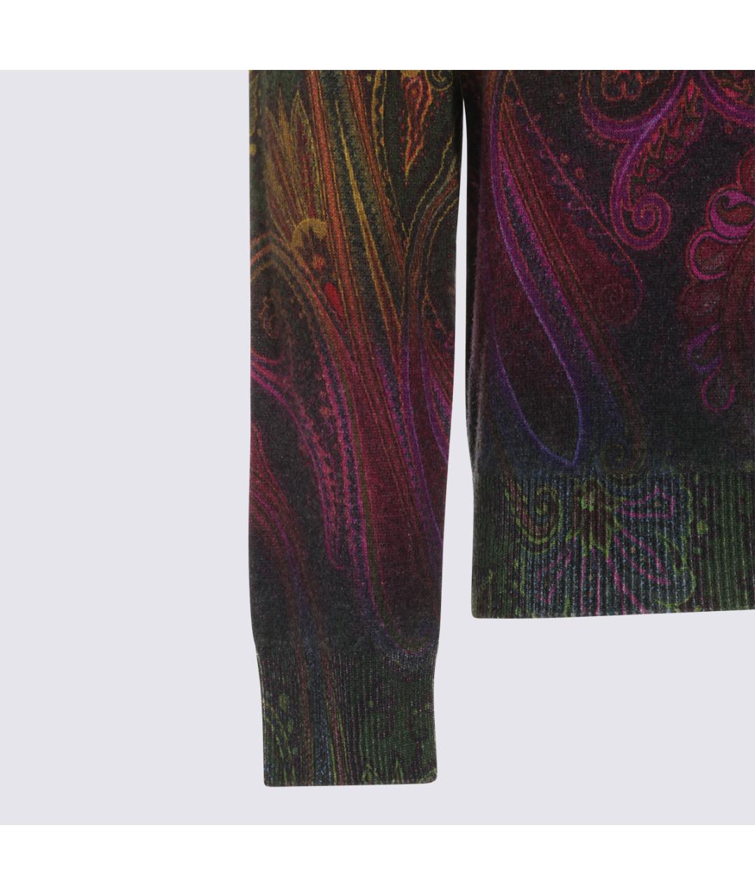 ETRO Мульти шерстяной джемпер / свитер, фото 3