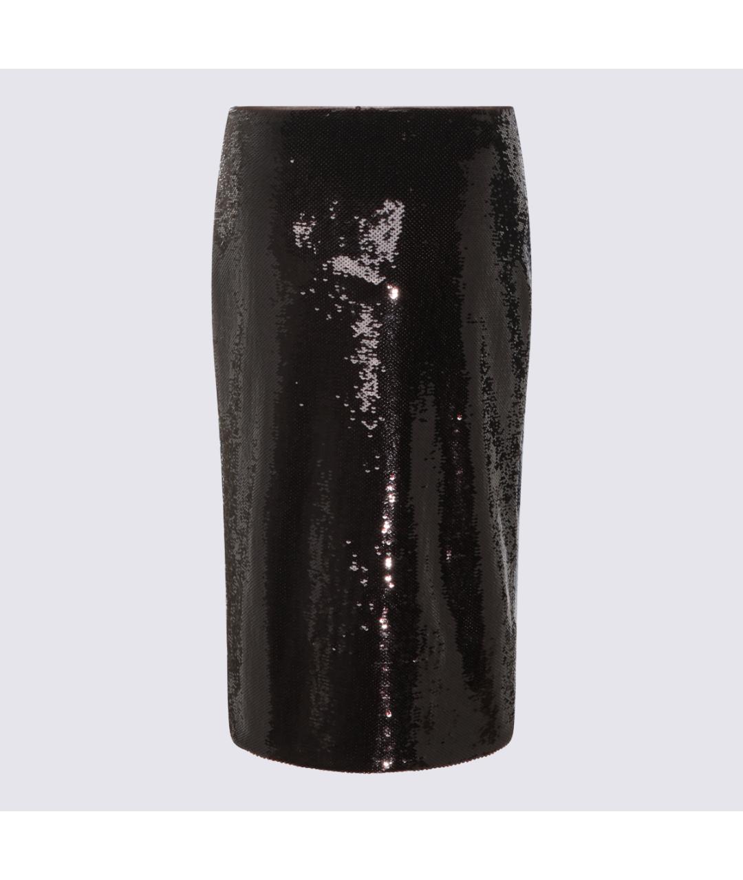 TOM FORD Синяя полиэстеровая юбка миди, фото 2