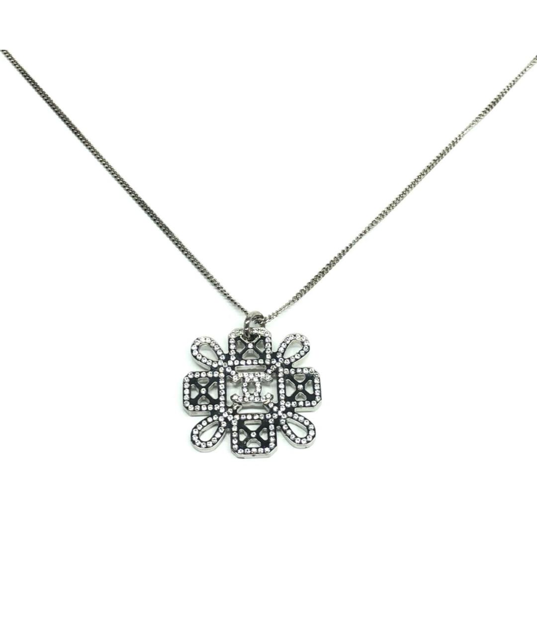 CHANEL Серебряная металлическая подвеска, фото 1