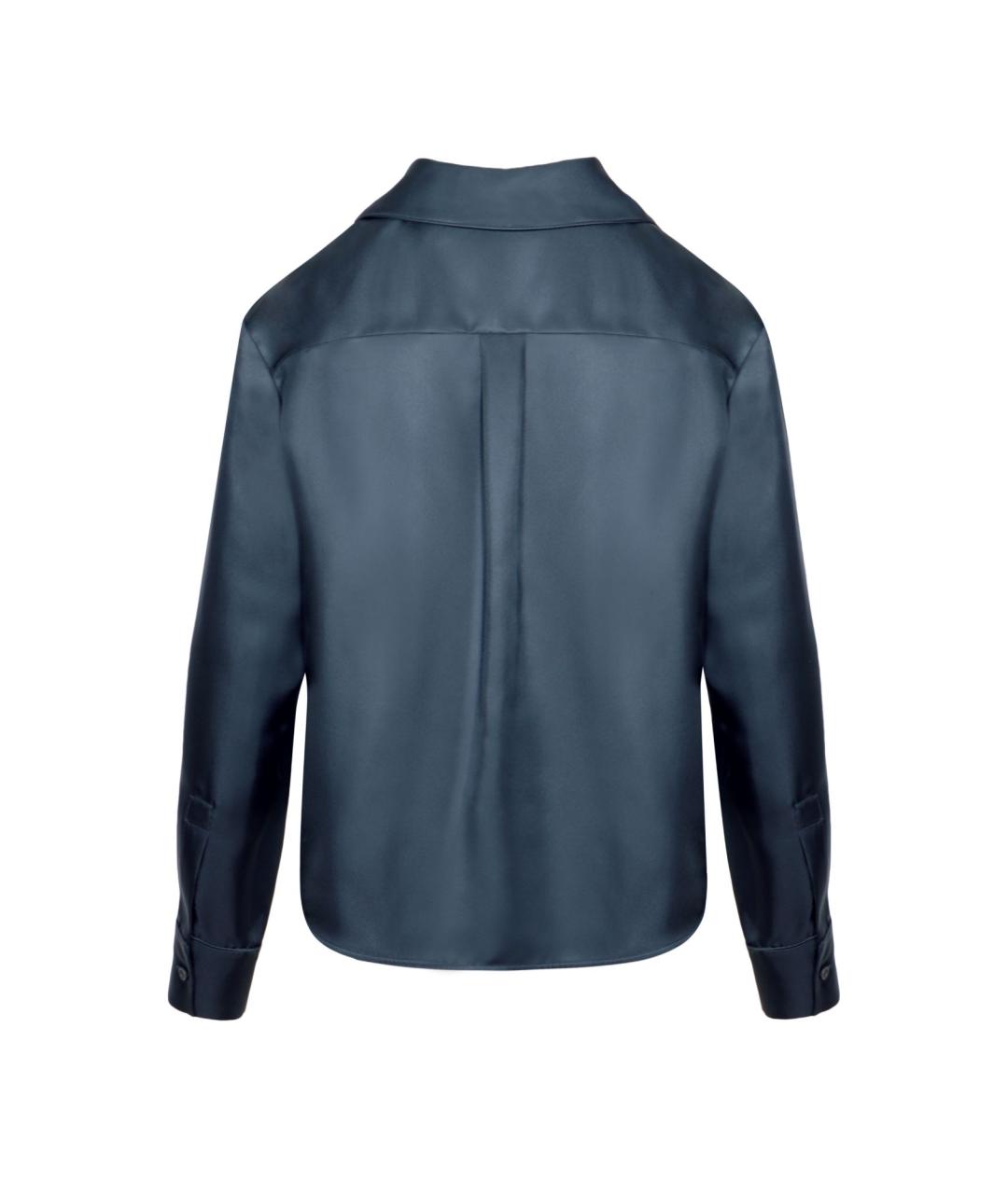 LOEWE Синяя вискозная рубашка, фото 2