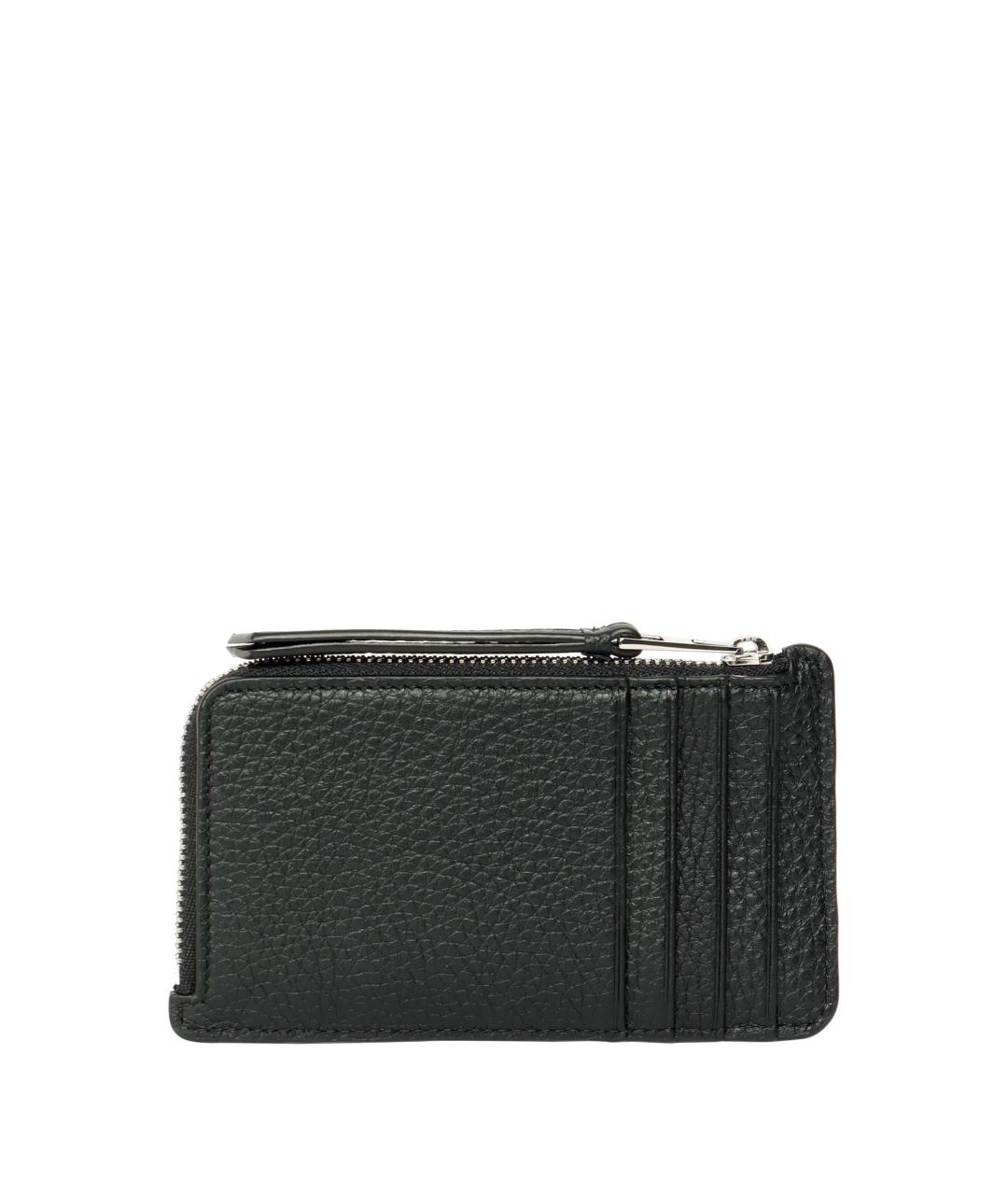 LOEWE Черный кожаный кошелек, фото 2
