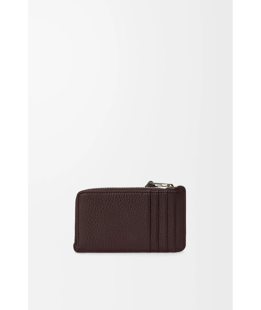 LOEWE Коричневый кожаный кошелек, фото 2