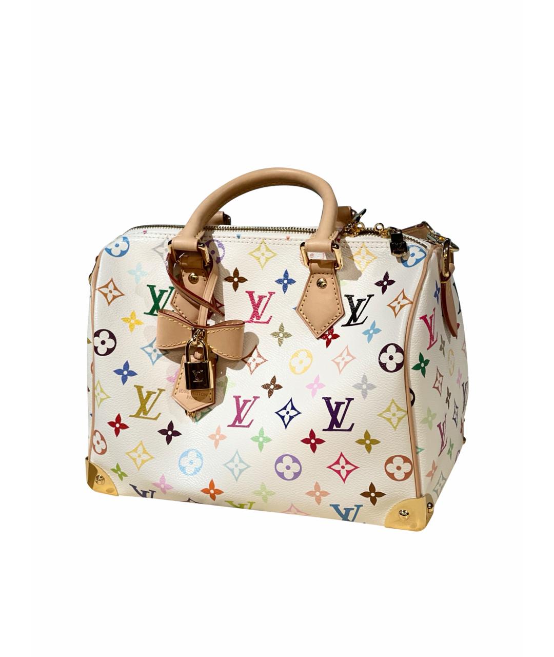 LOUIS VUITTON Белая сумка с короткими ручками, фото 1