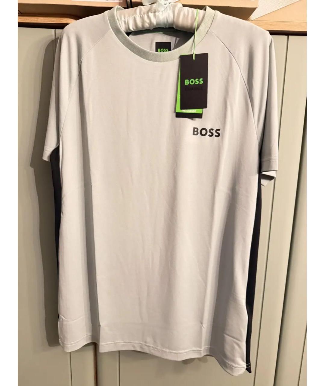 HUGO BOSS Бирюзовая футболка, фото 5