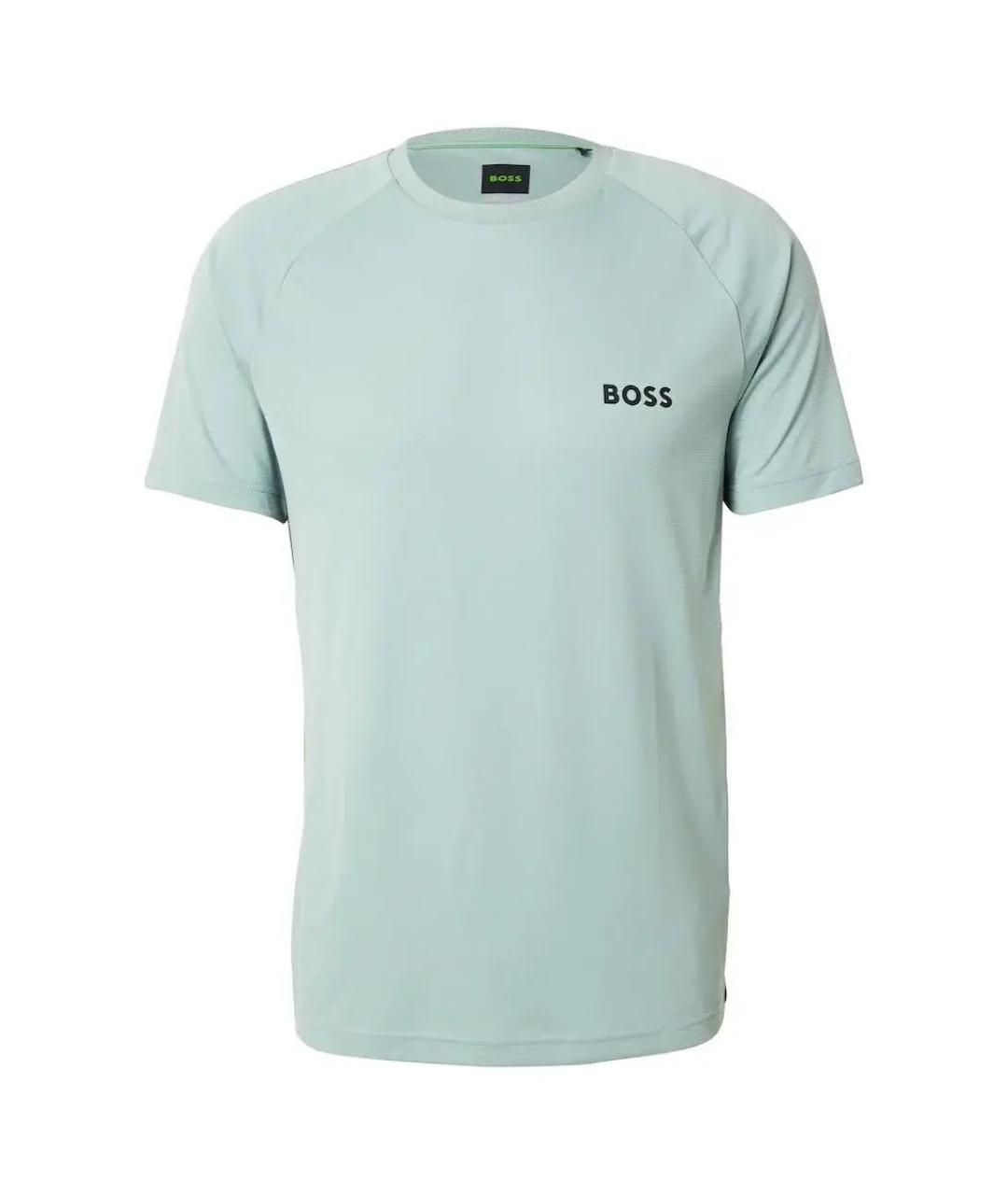 HUGO BOSS Бирюзовая футболка, фото 1