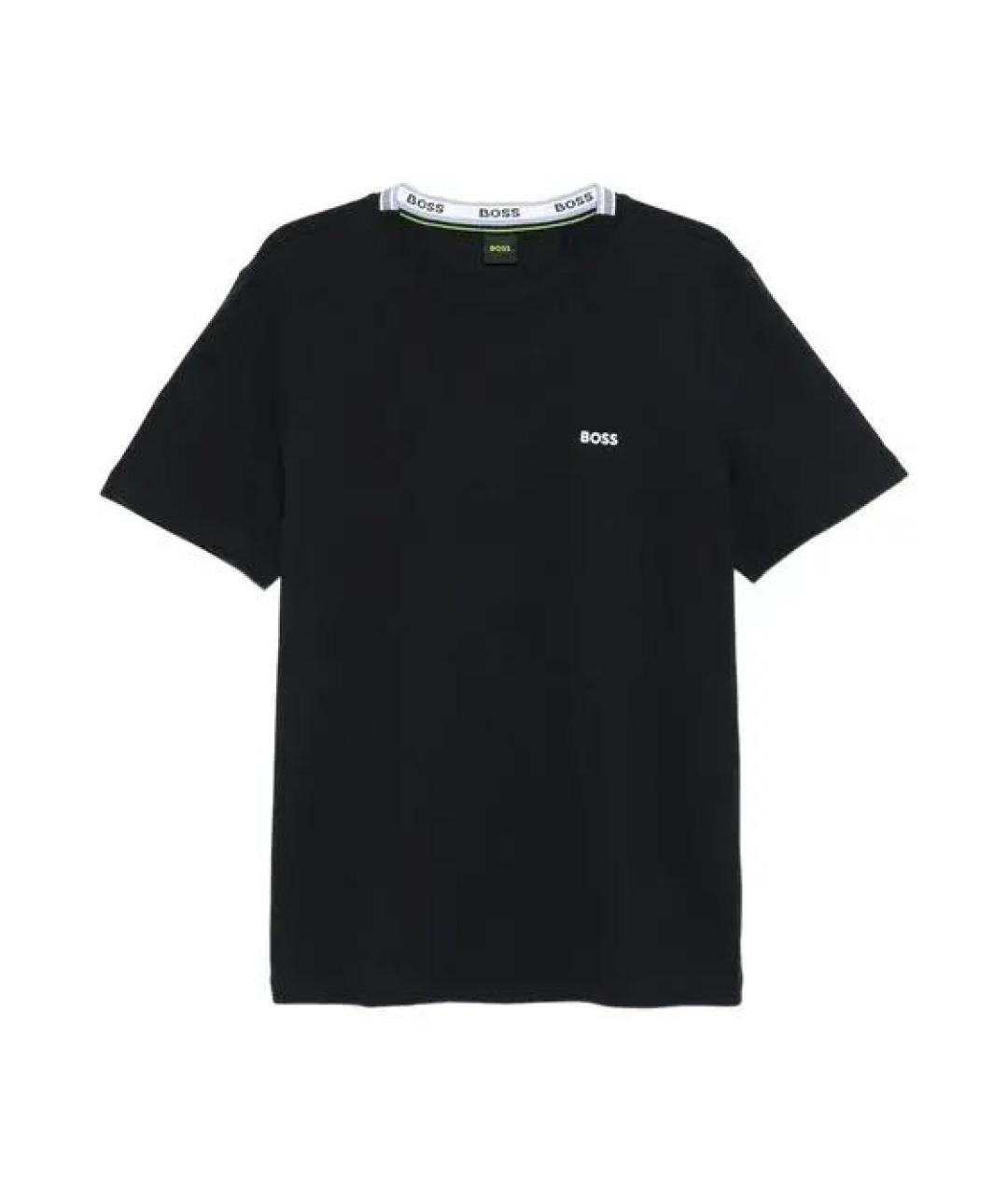HUGO BOSS Черная футболка, фото 1