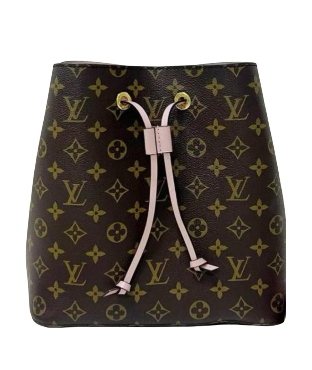 LOUIS VUITTON Коричневая сумка через плечо, фото 1