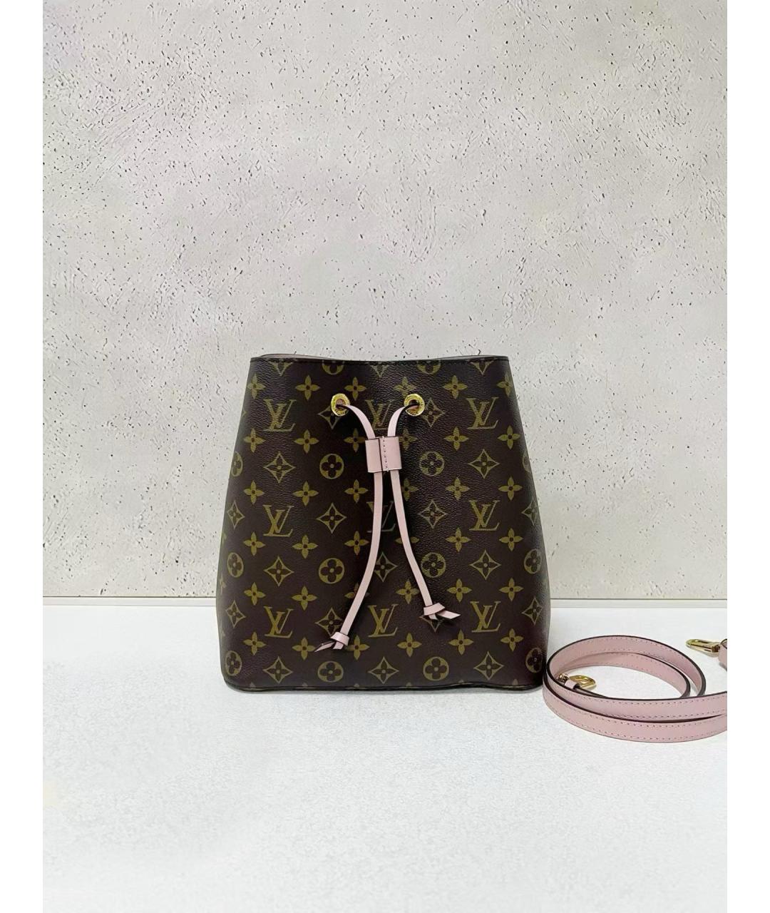 LOUIS VUITTON Коричневая сумка через плечо, фото 7