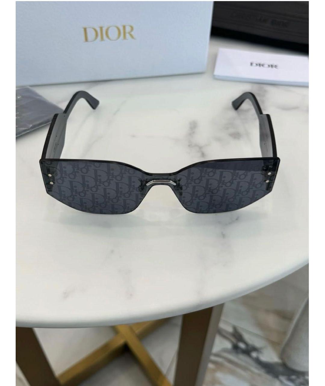 CHRISTIAN DIOR Синие пластиковые солнцезащитные очки, фото 6