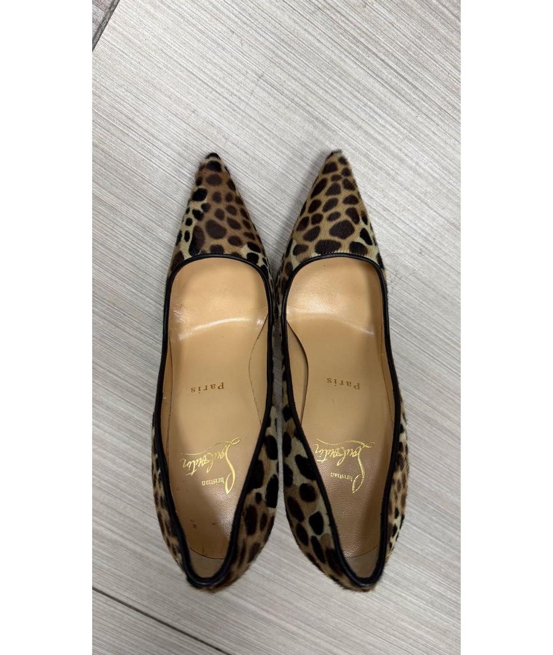 CHRISTIAN LOUBOUTIN Мульти туфли, фото 4