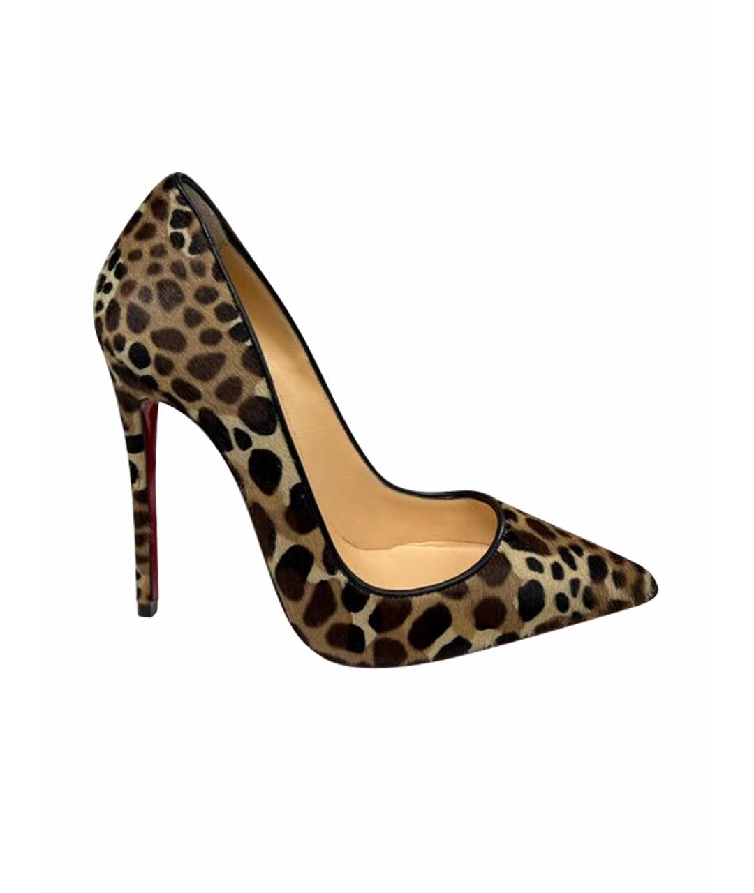 CHRISTIAN LOUBOUTIN Мульти туфли, фото 6