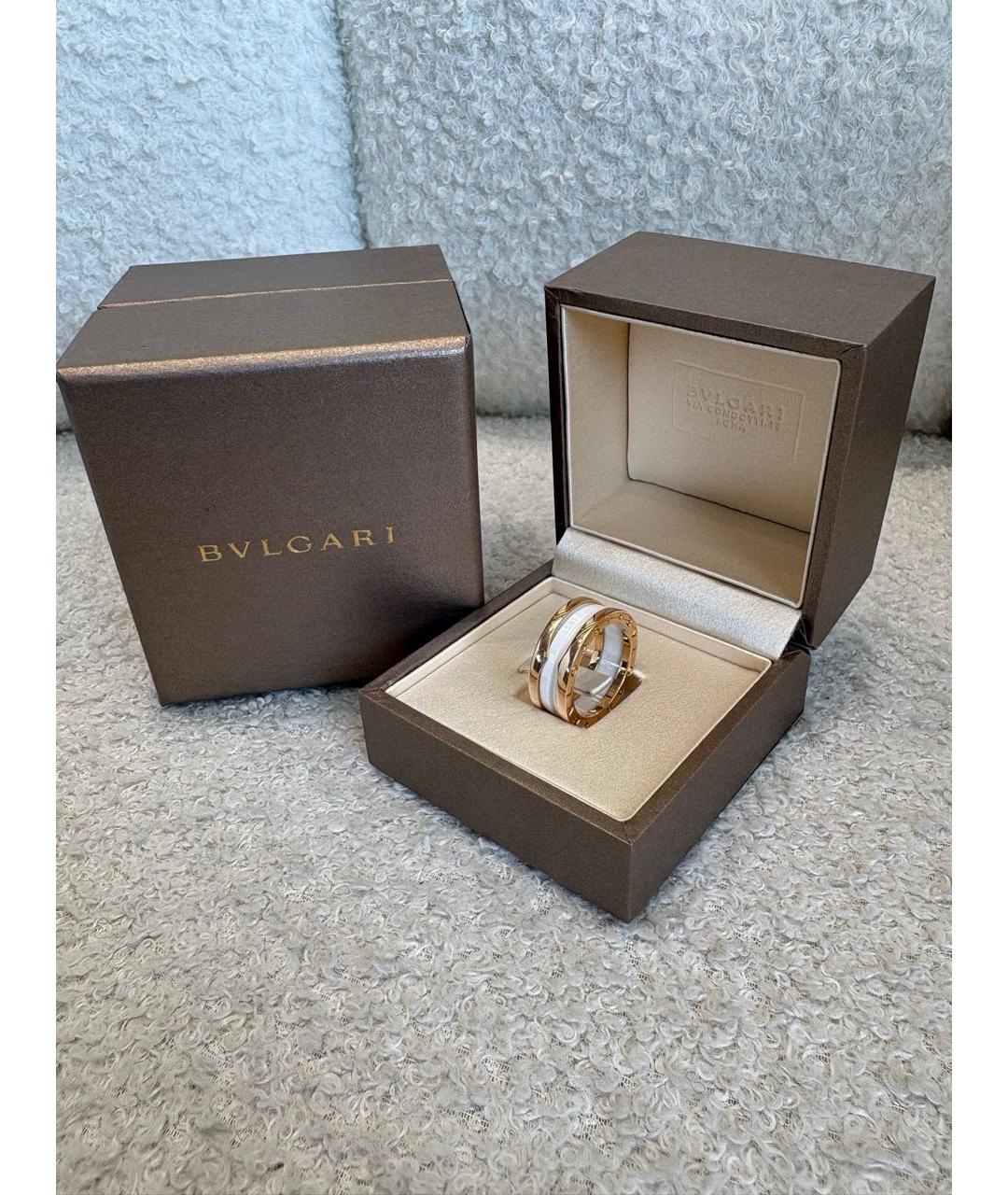 BVLGARI Золотое кольцо из розового золота, фото 2