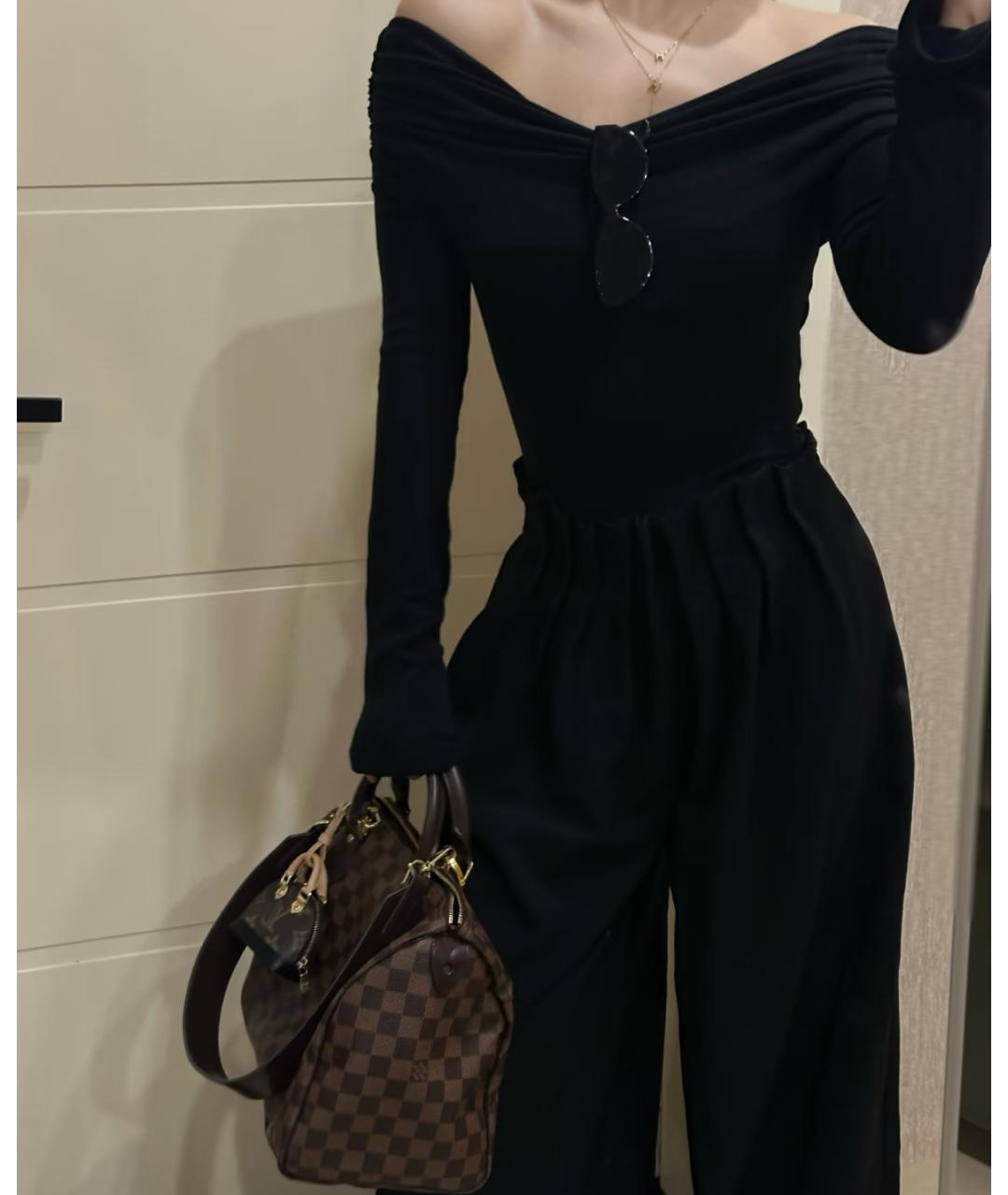 LOUIS VUITTON Коричневая сумка с короткими ручками, фото 6