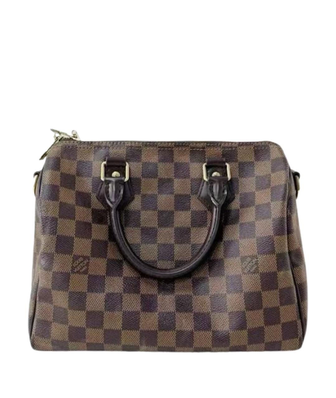 LOUIS VUITTON Коричневая сумка с короткими ручками, фото 1