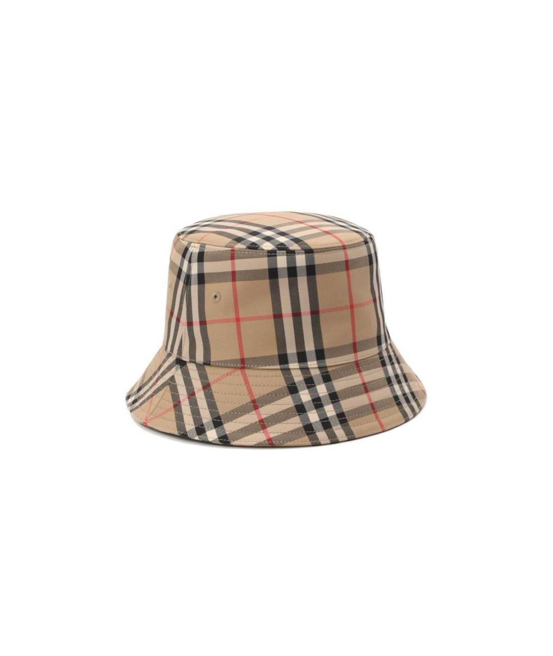 BURBERRY Бежевая хлопковая панама, фото 4