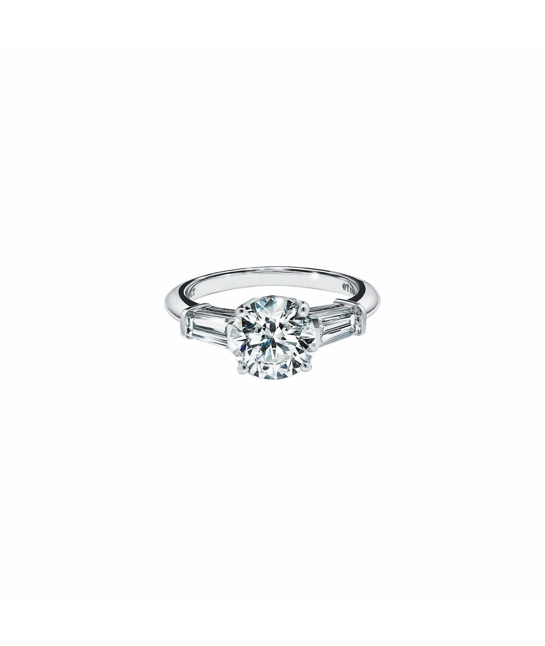 TIFFANY&CO Серебряное платиновое кольцо, фото 1