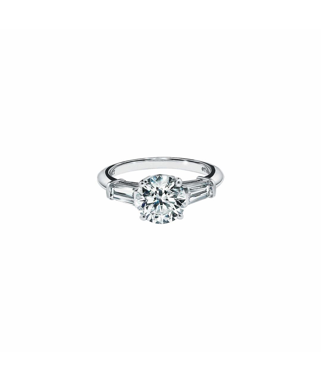 TIFFANY&CO Серебряное платиновое кольцо, фото 1