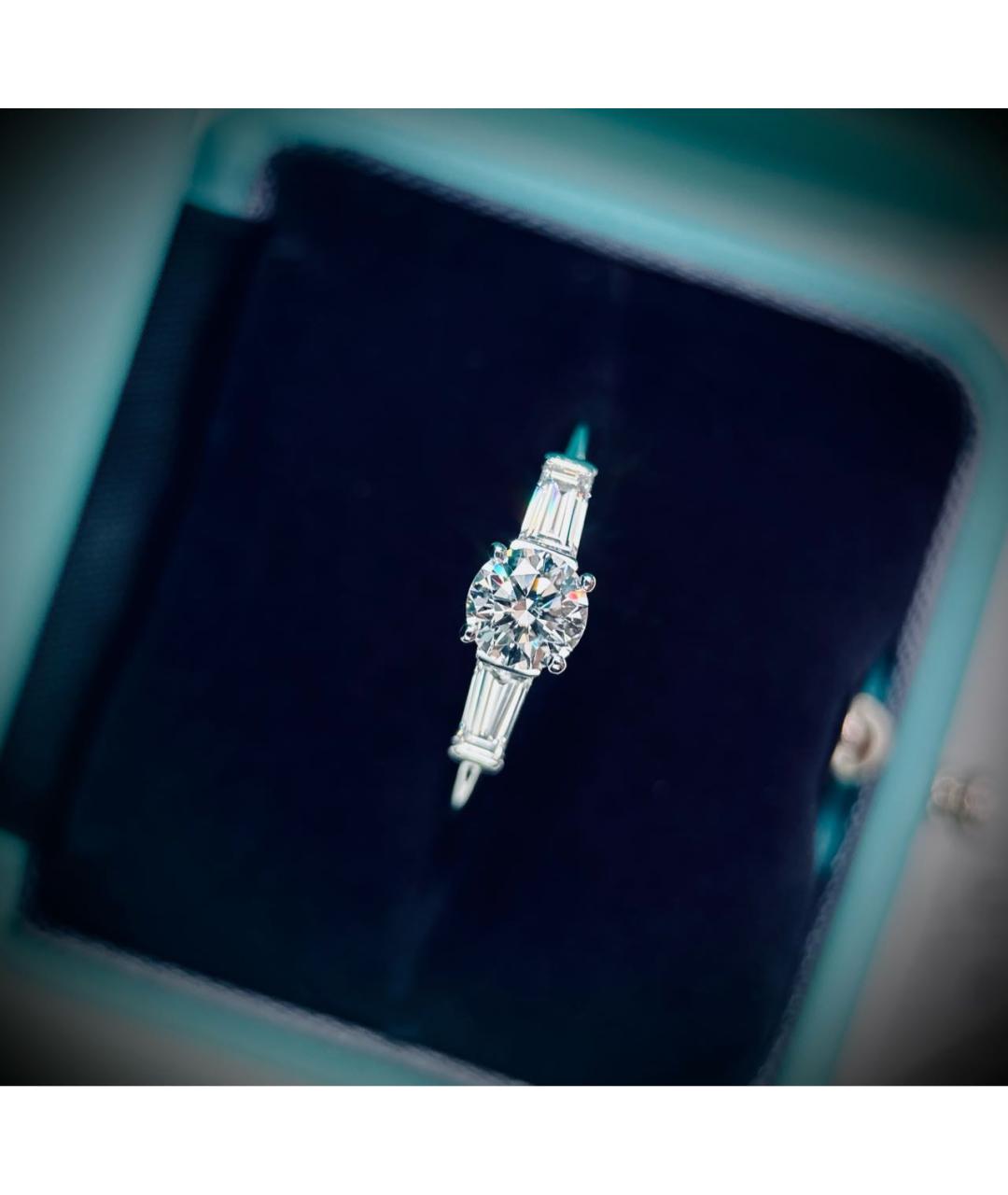TIFFANY&CO Серебряное платиновое кольцо, фото 3