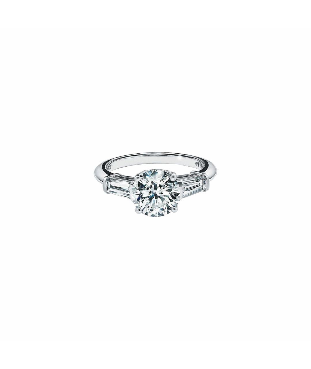 TIFFANY&CO Серебряное платиновое кольцо, фото 1