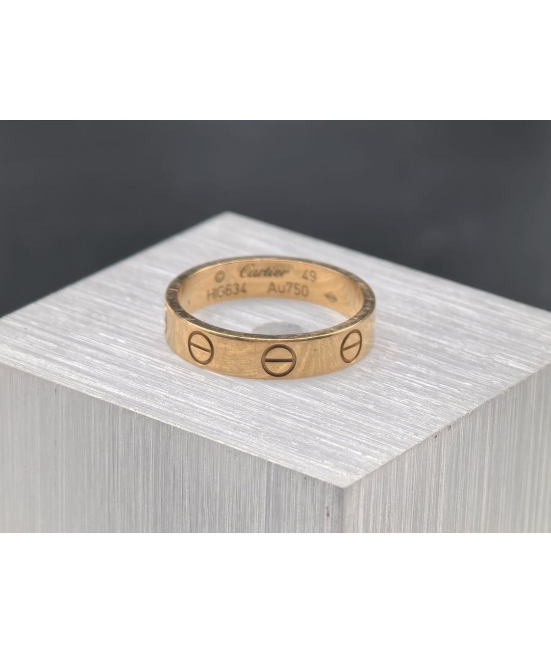 CARTIER Золотое кольцо из розового золота, фото 5