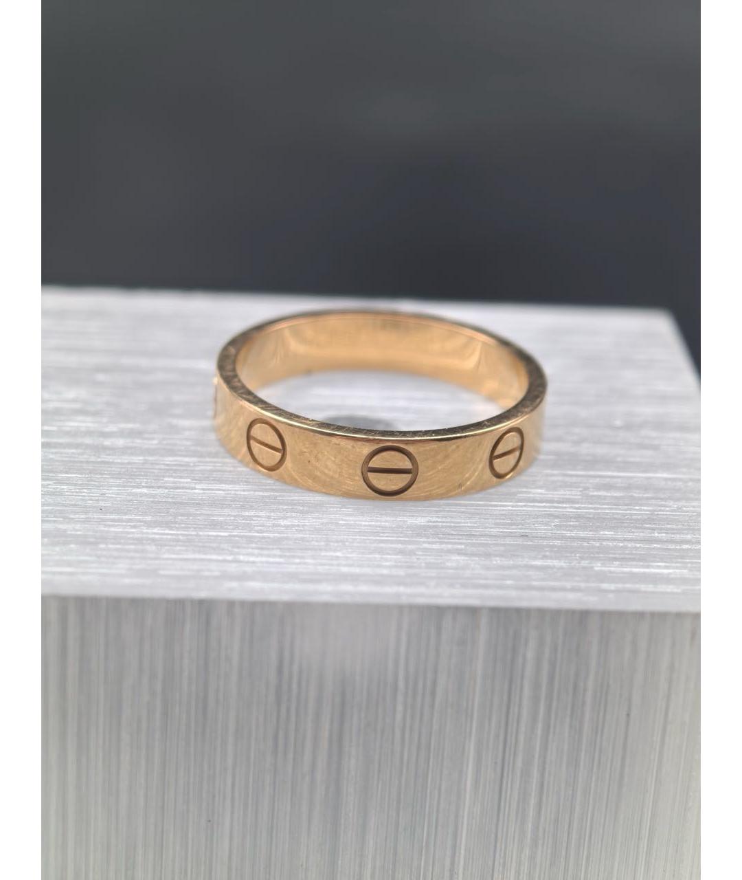 CARTIER Золотое кольцо из розового золота, фото 3