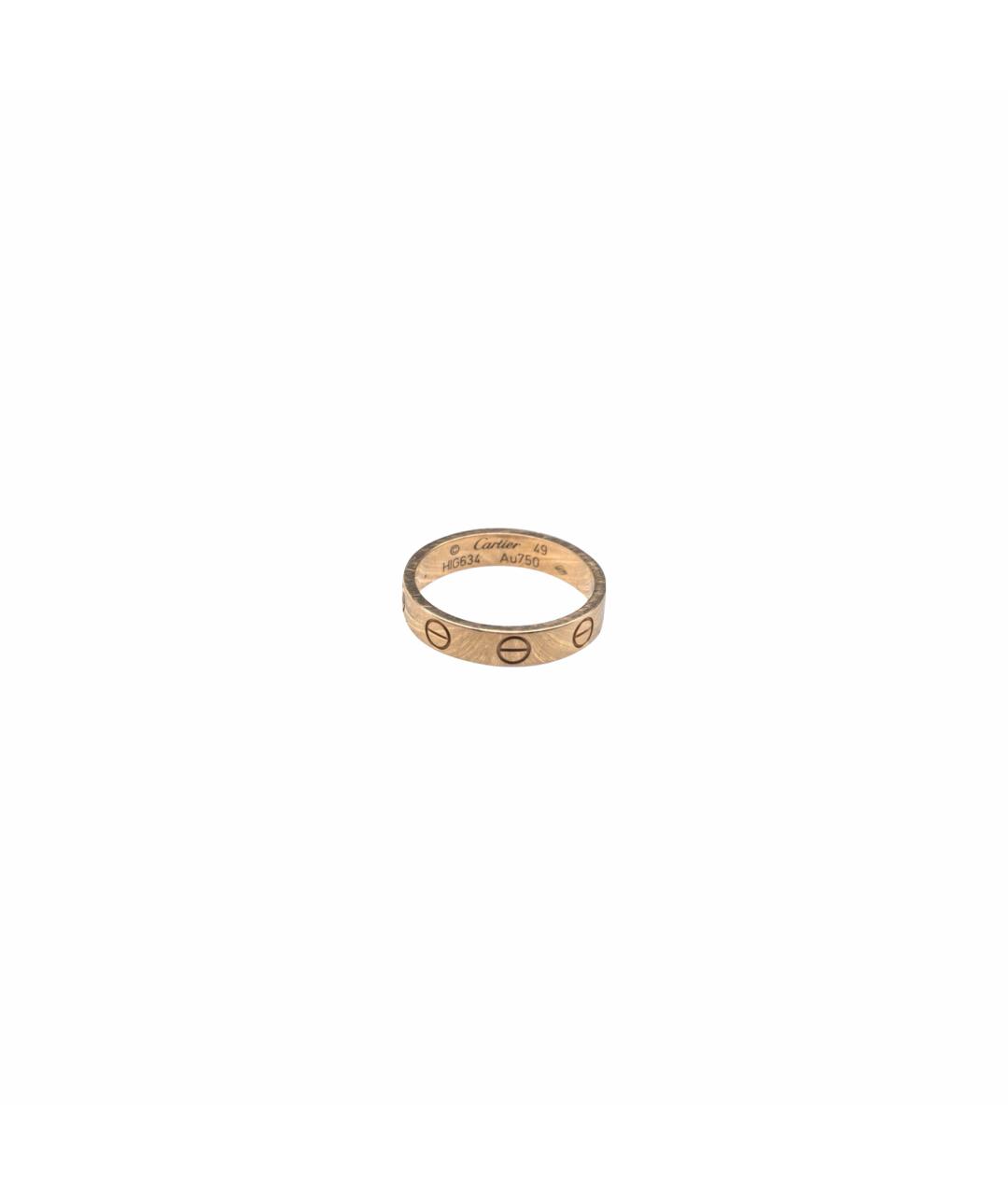 CARTIER Золотое кольцо из розового золота, фото 1