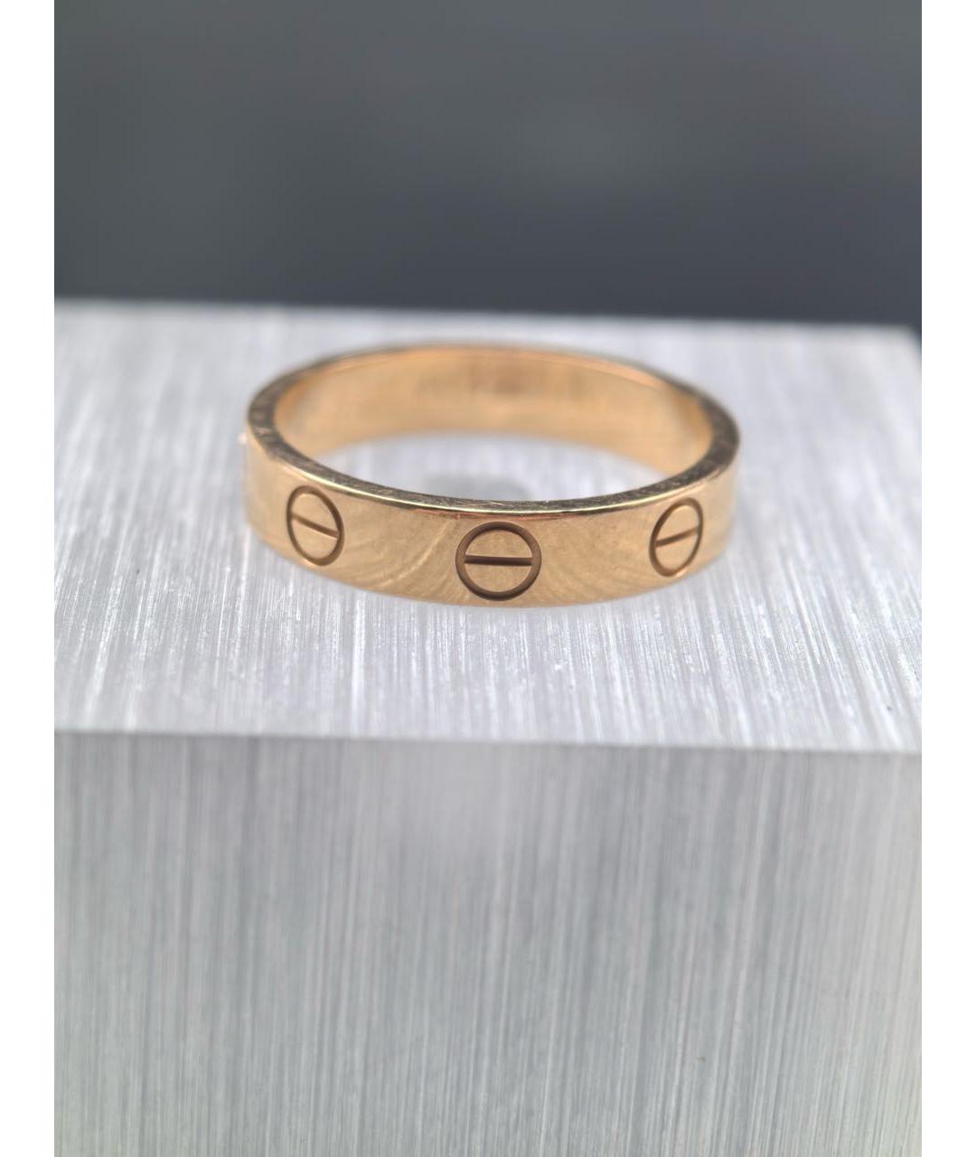 CARTIER Золотое кольцо из розового золота, фото 4