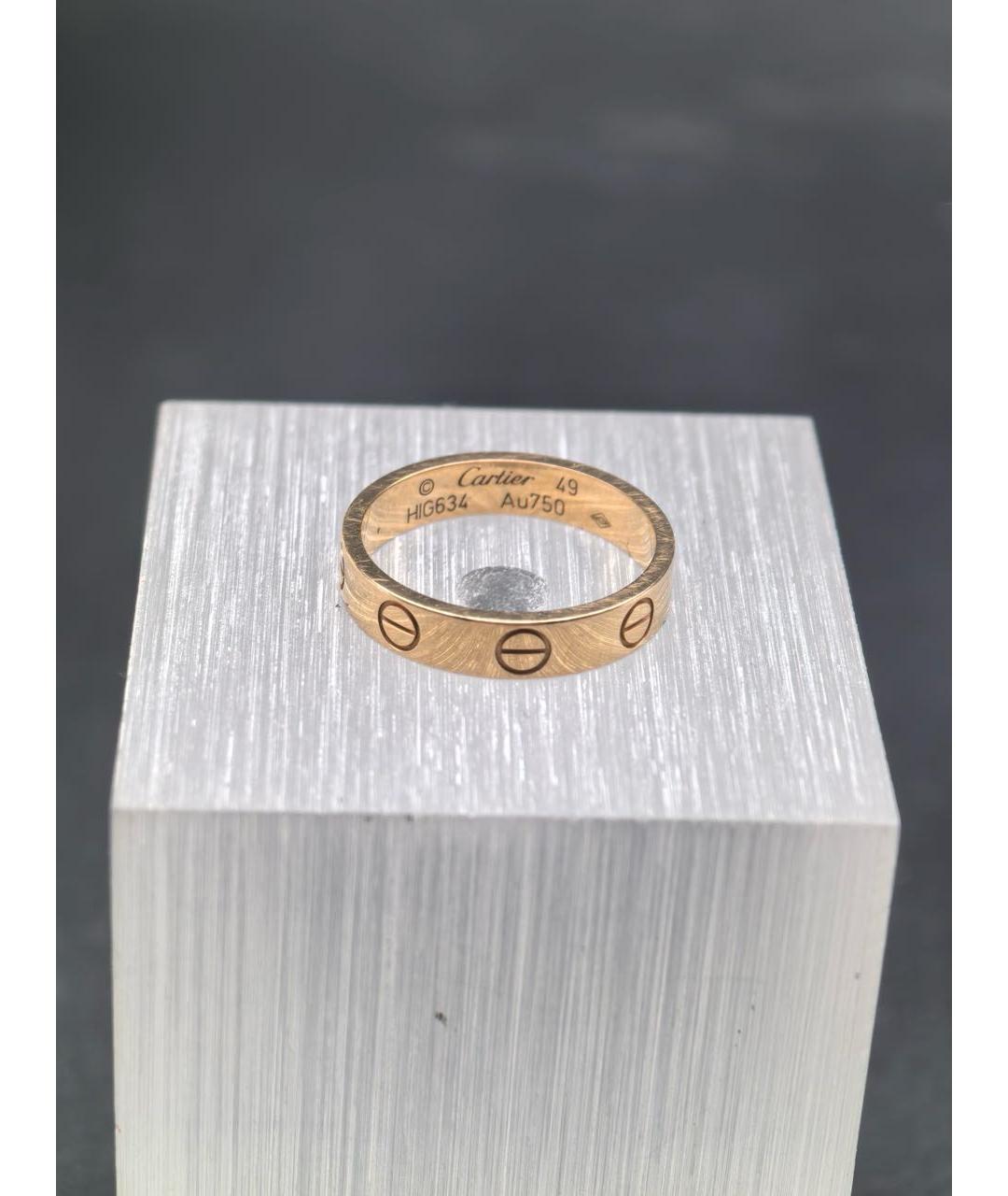 CARTIER Золотое кольцо из розового золота, фото 7