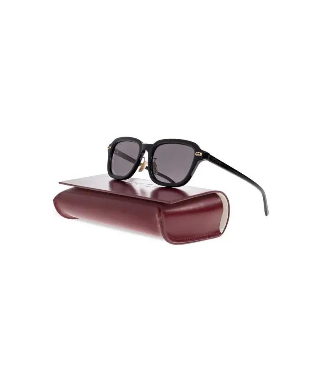 GUCCI Черные солнцезащитные очки, фото 3