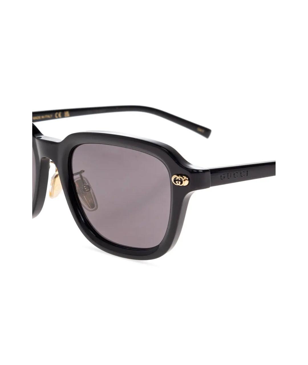 GUCCI Черные солнцезащитные очки, фото 2