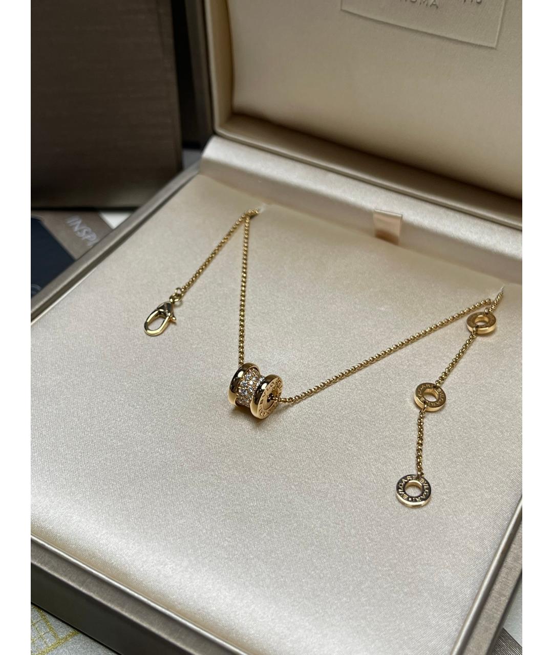 BVLGARI Золотое колье из розового золота, фото 4