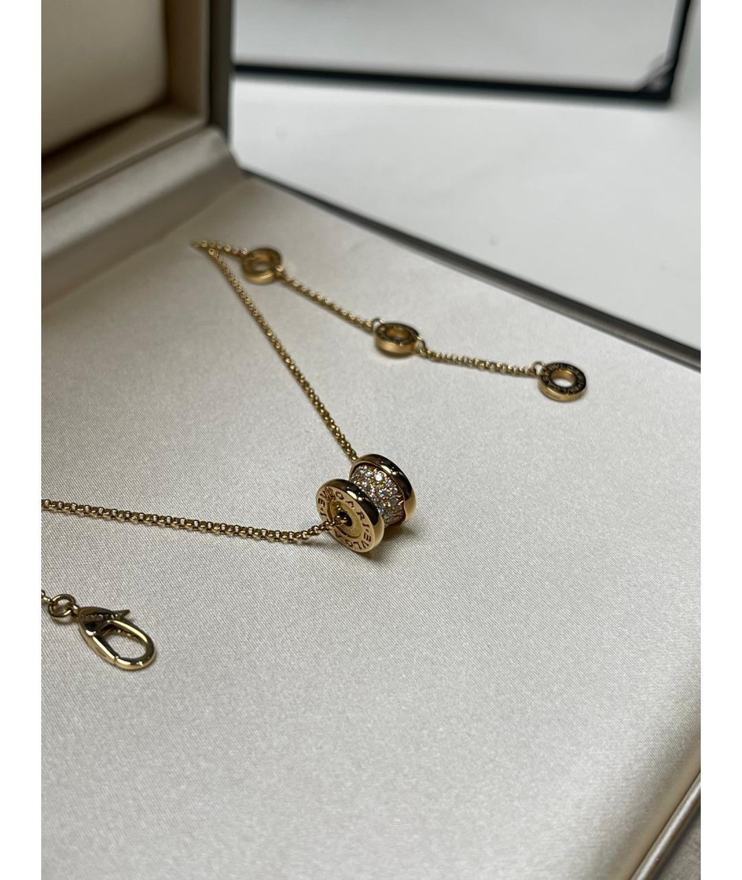 BVLGARI Золотое колье из розового золота, фото 3