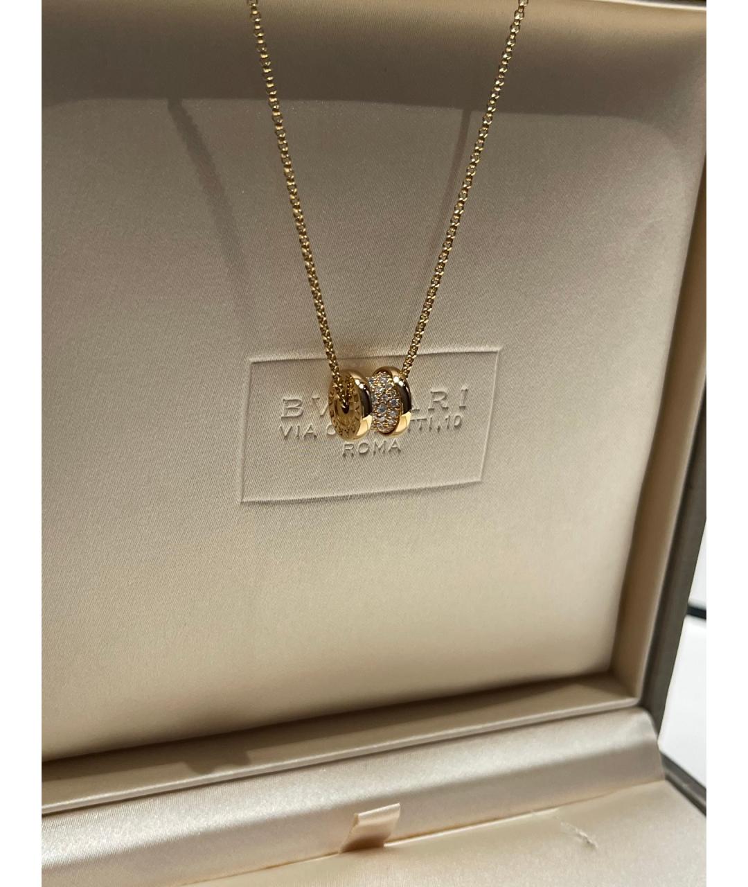 BVLGARI Золотое колье из розового золота, фото 6