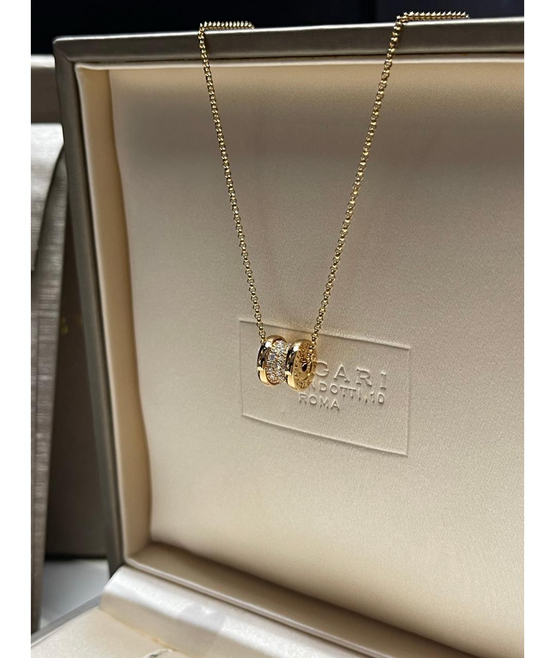 BVLGARI Золотое колье из розового золота, фото 5