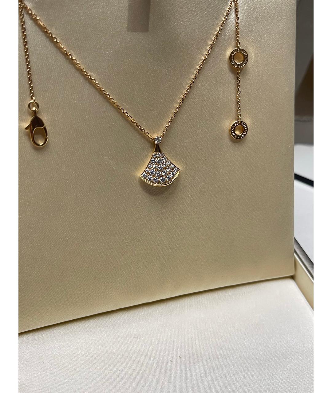 BVLGARI Золотое колье из розового золота, фото 3