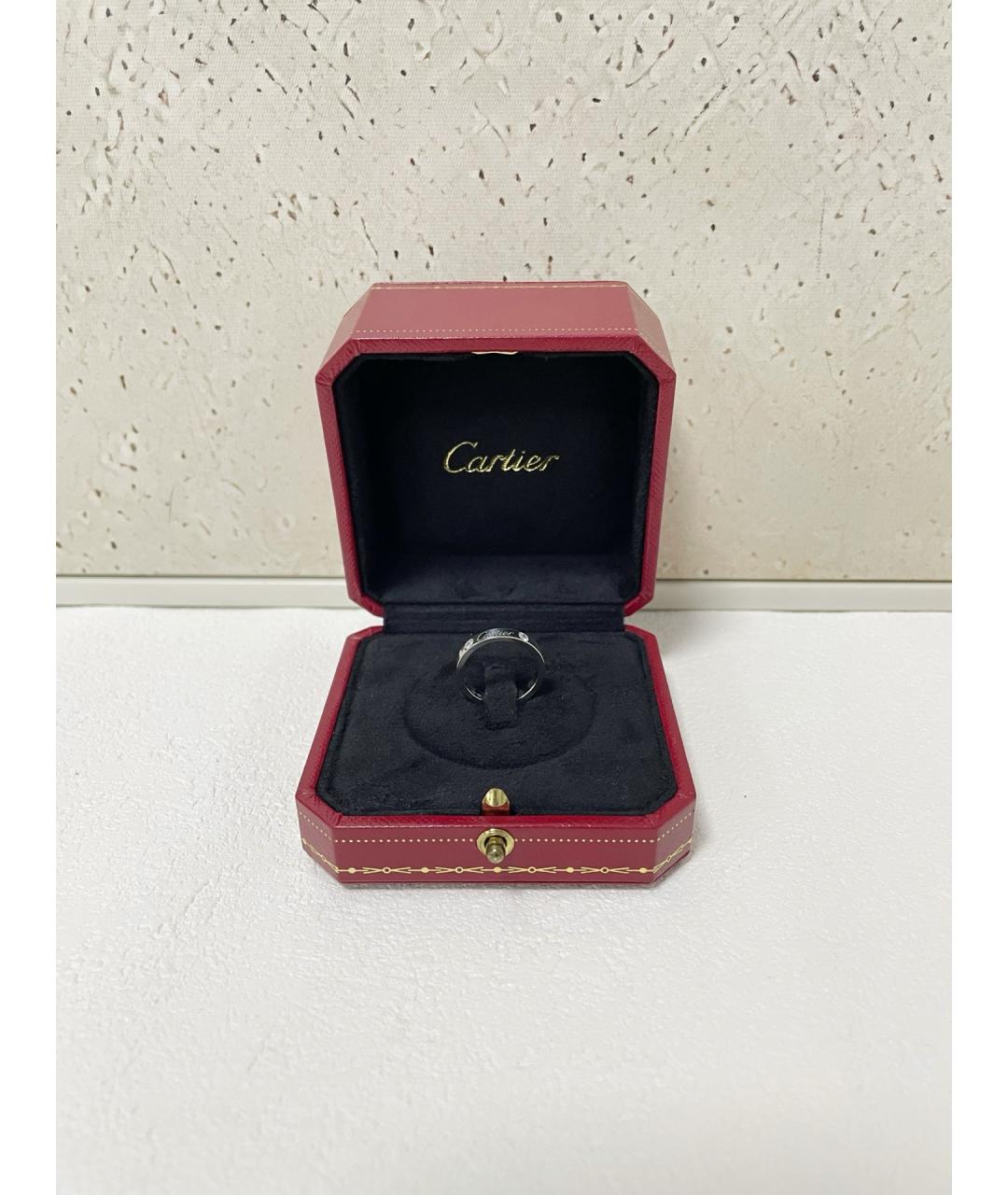 CARTIER Серебряное кольцо из белого золота, фото 2