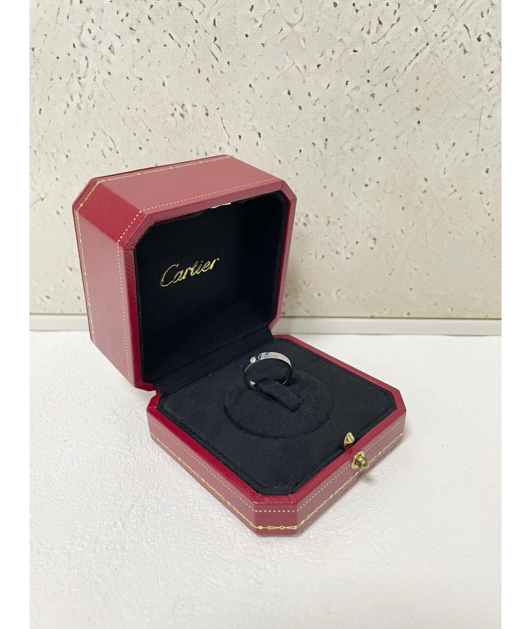 CARTIER Серебряное кольцо из белого золота, фото 3