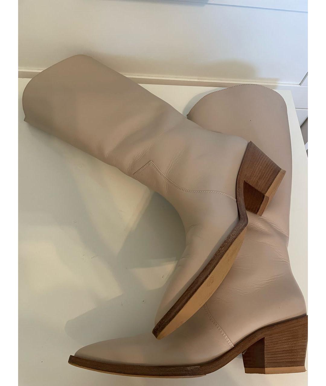 GIANVITO ROSSI Кожаные сапоги, фото 6