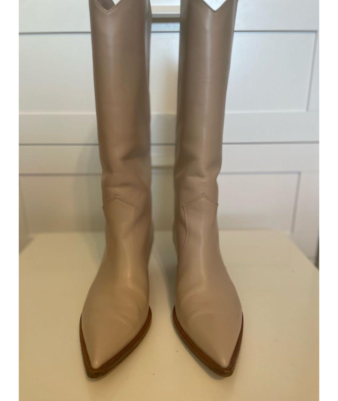 GIANVITO ROSSI Кожаные сапоги, фото 3