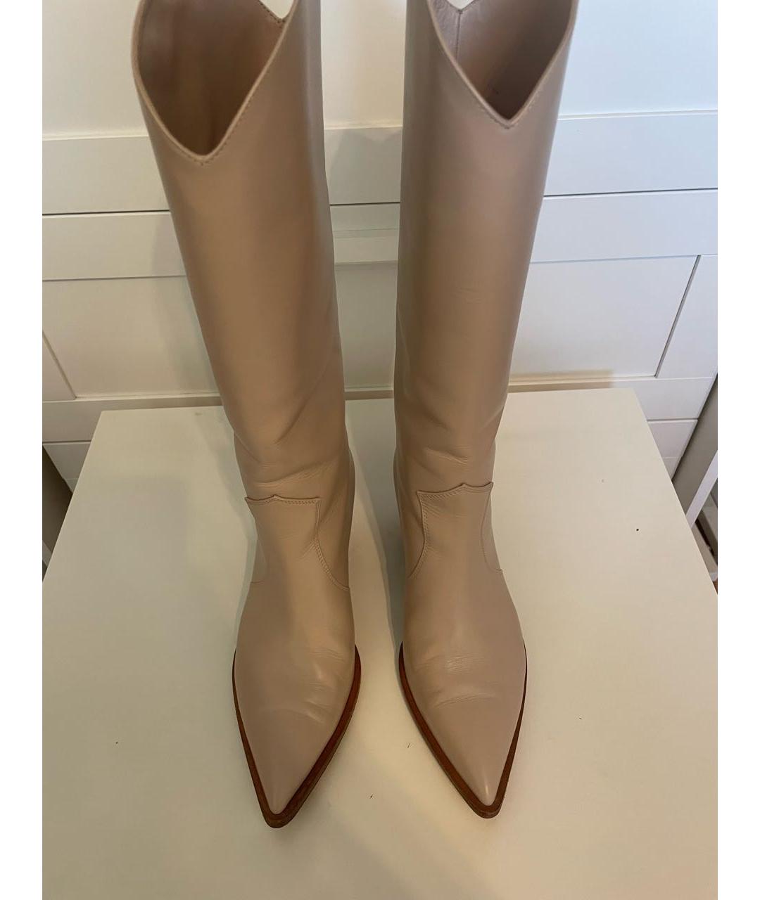 GIANVITO ROSSI Кожаные сапоги, фото 2