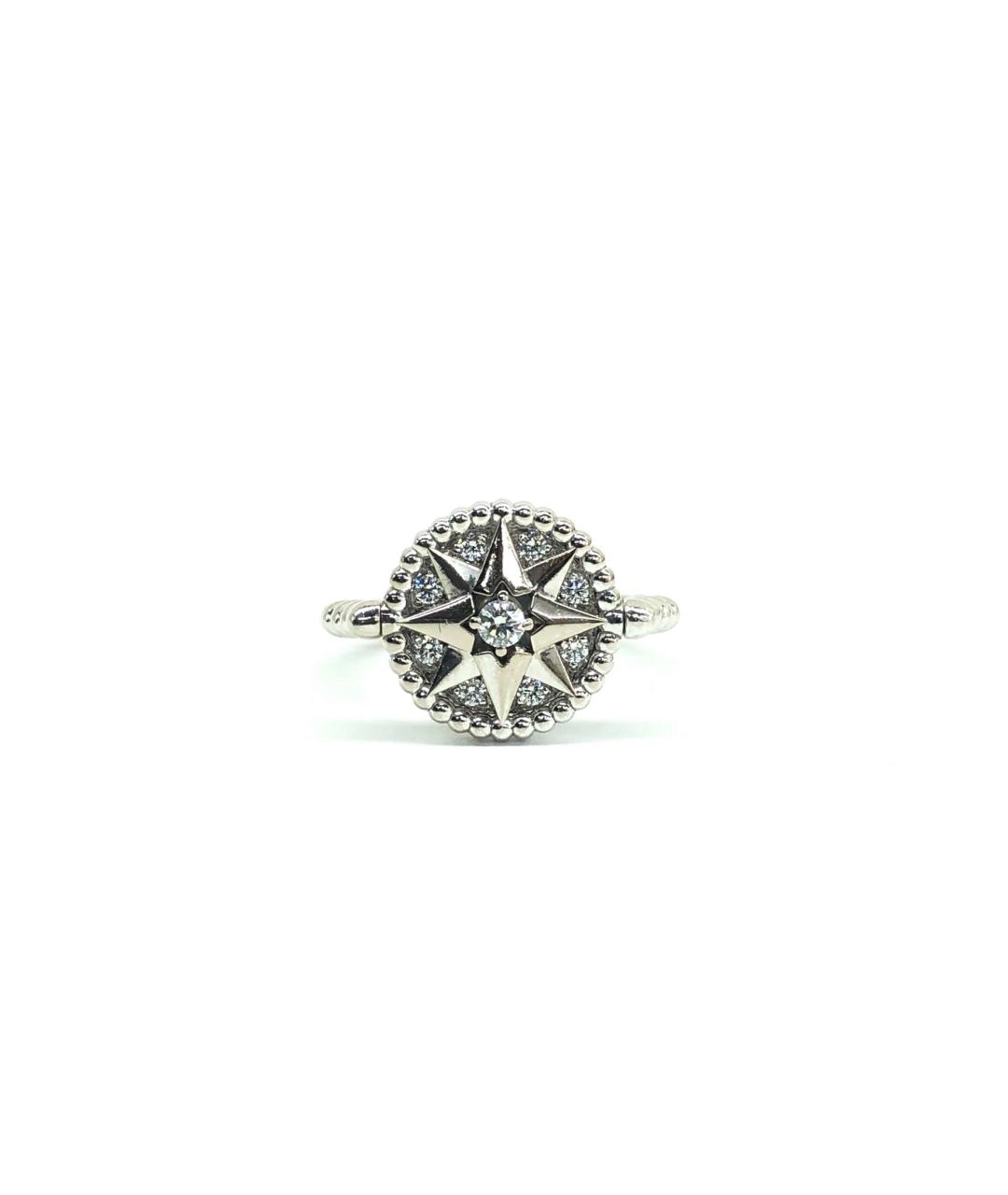 CHRISTIAN DIOR Серебряное кольцо из белого золота, фото 8