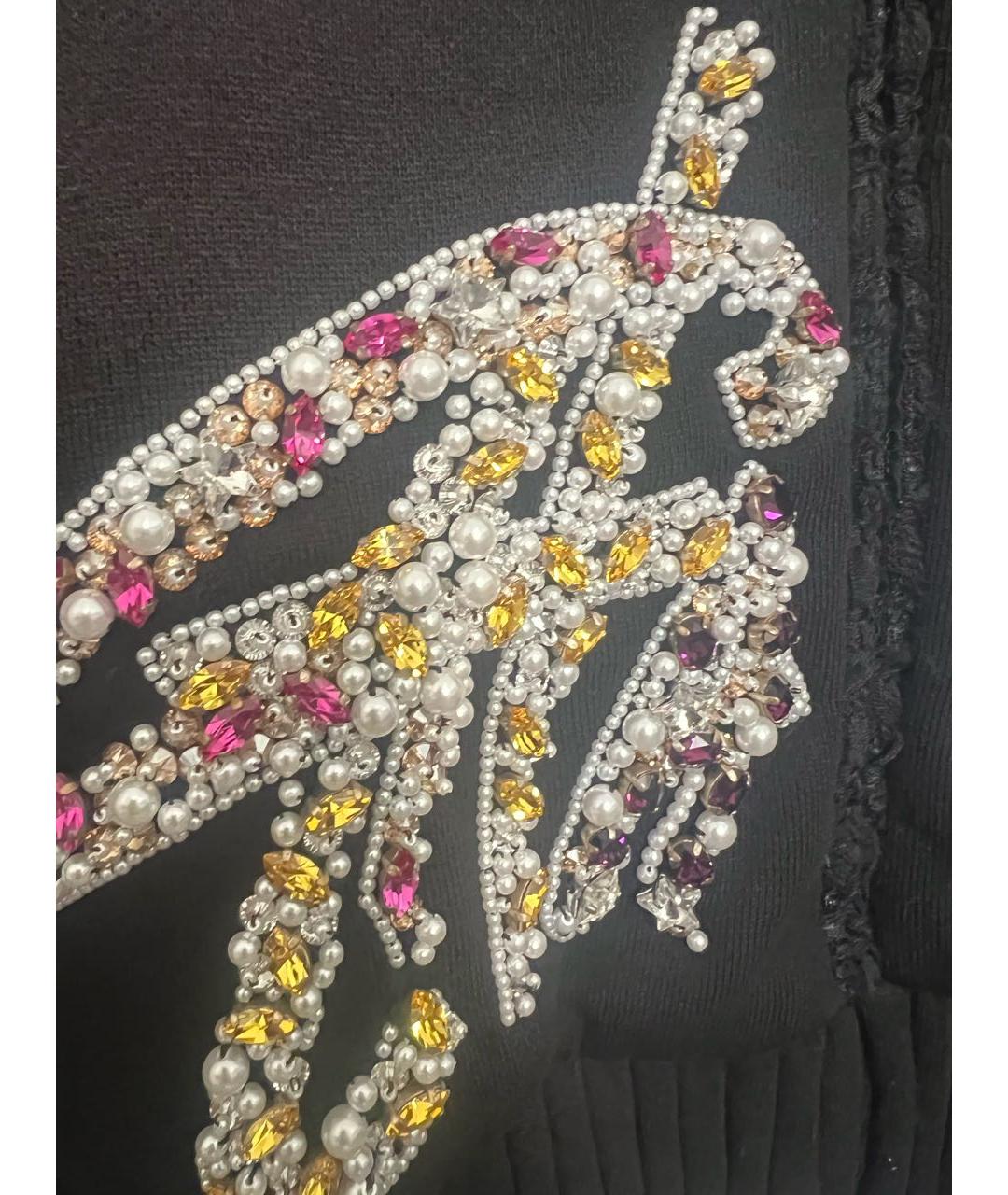 CHANEL Черная хлопковая куртка, фото 4