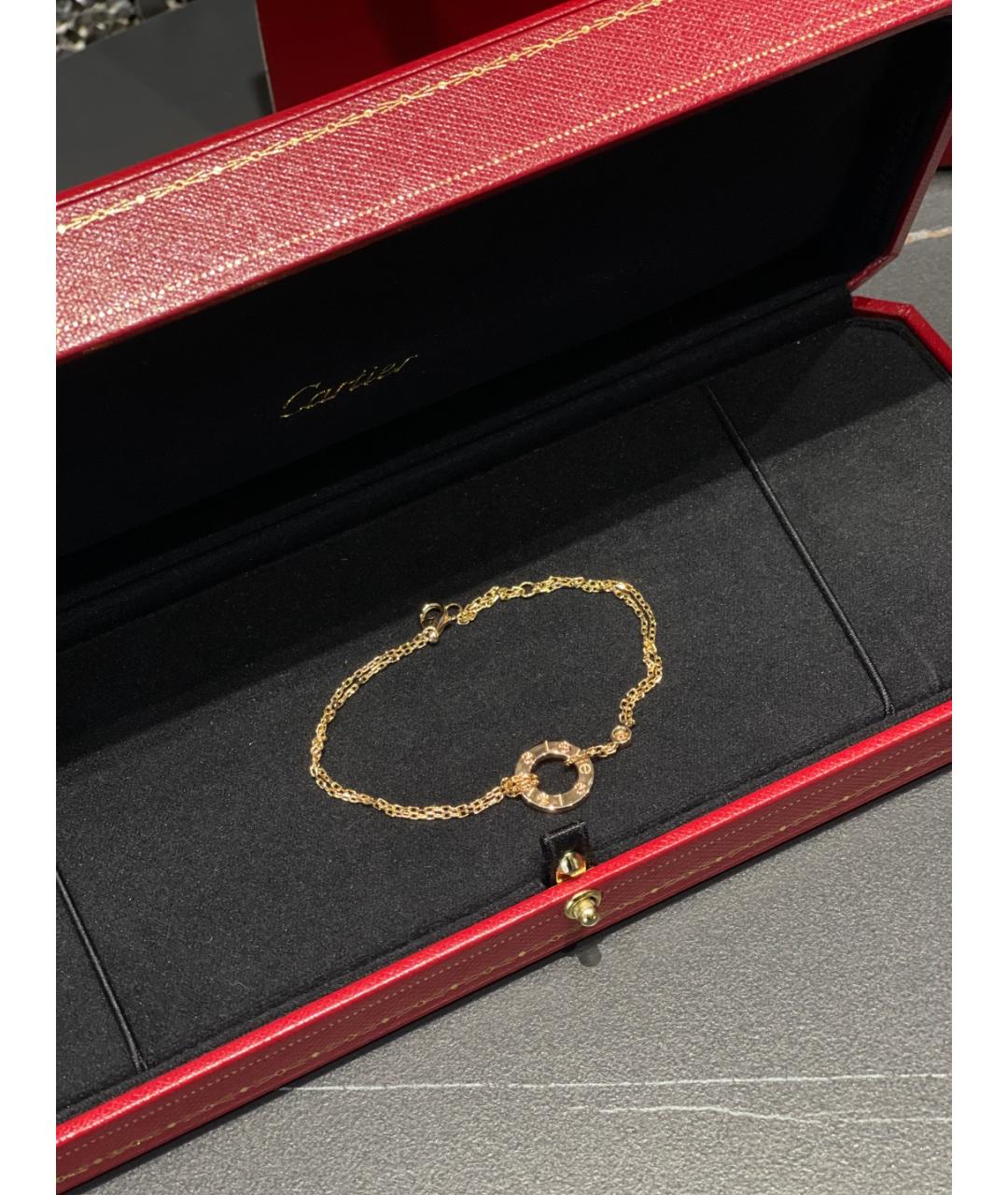 CARTIER Золотой браслет из розового золота, фото 2