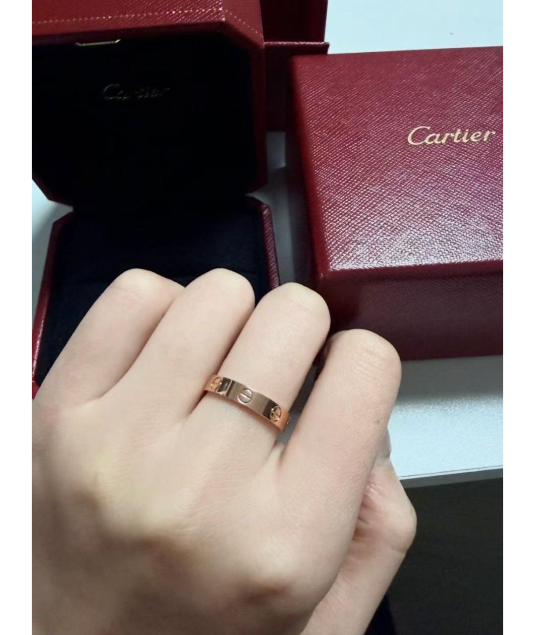 CARTIER Золотое кольцо из розового золота, фото 8