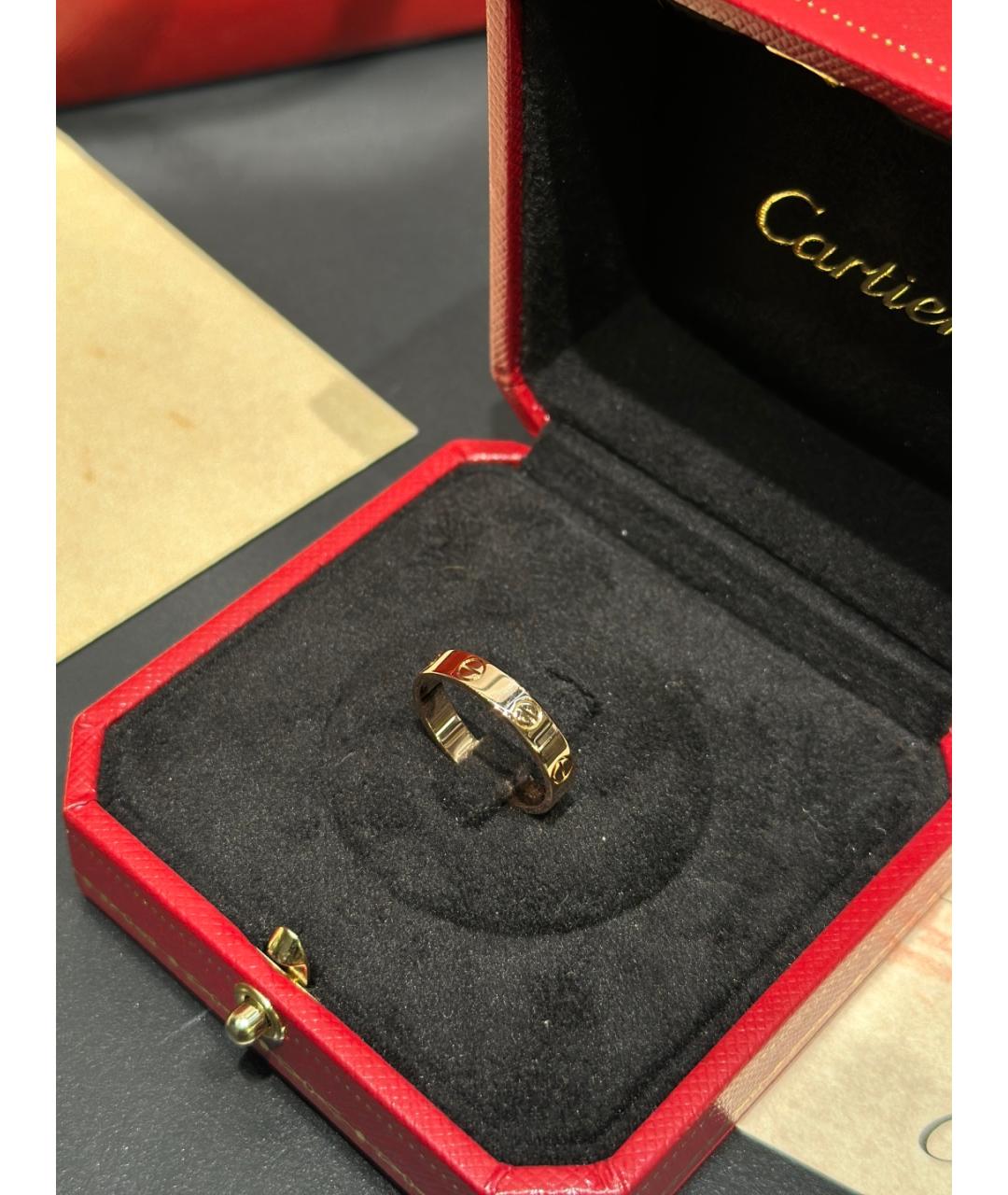 CARTIER Золотое кольцо из розового золота, фото 4