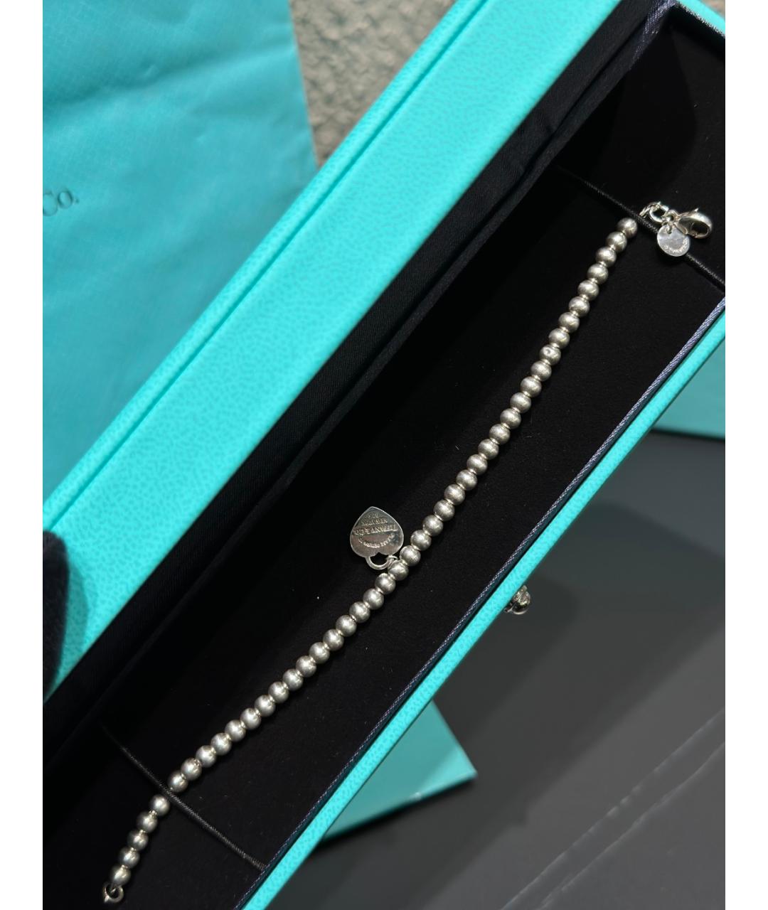 TIFFANY&CO Серебряный серебряный браслет, фото 5