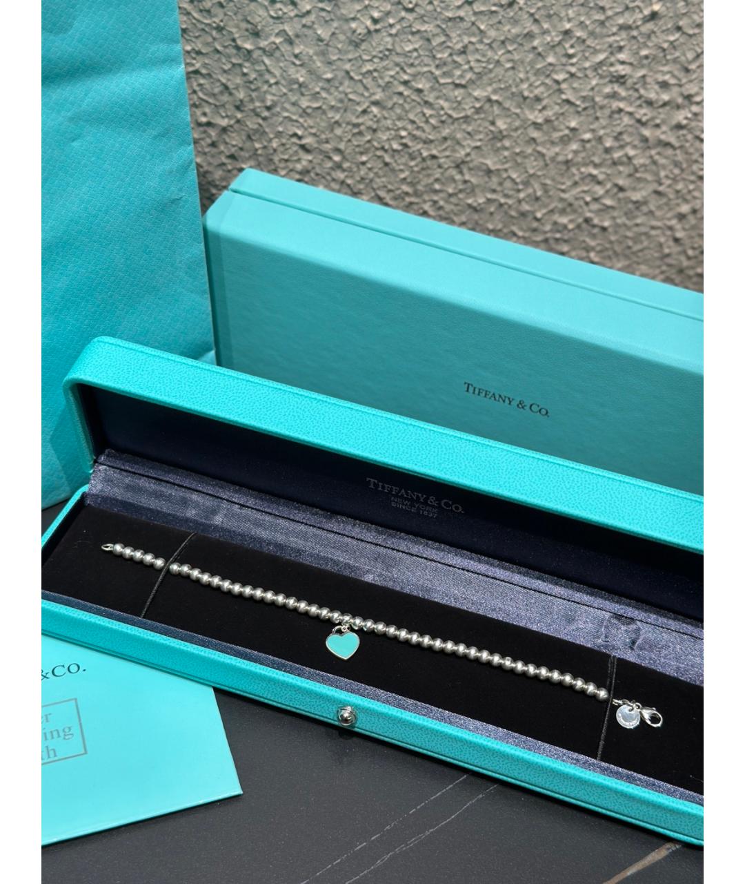 TIFFANY&CO Серебряный серебряный браслет, фото 2