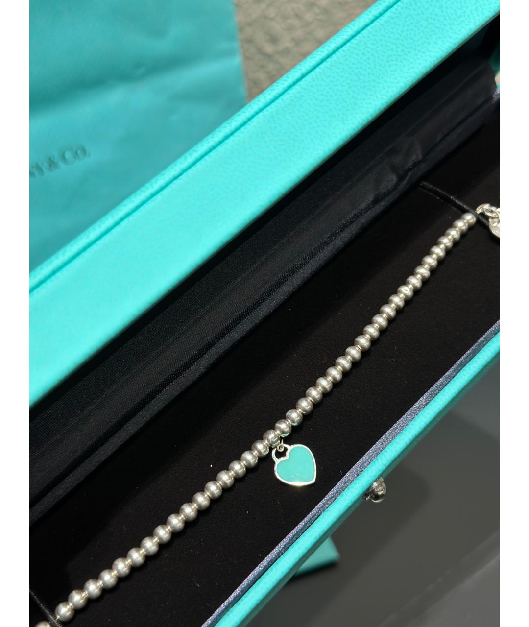 TIFFANY&CO Серебряный серебряный браслет, фото 3